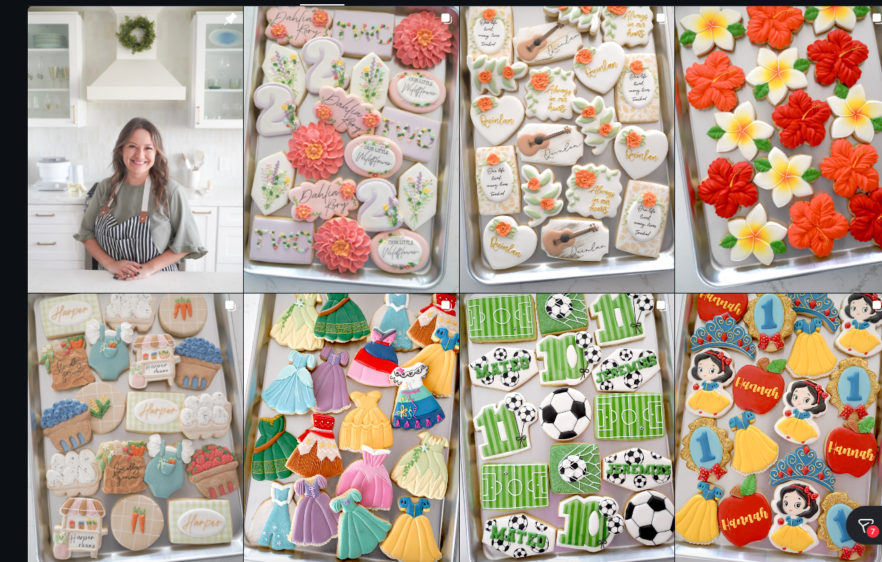 Personalized soccer birthday cookies